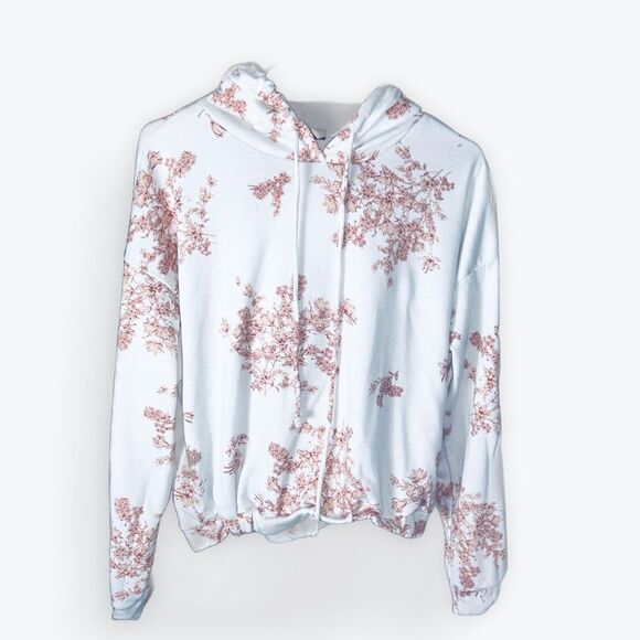 Olivia + Viven Tracksuit Set size XL White and Peach - Picture 1 of 2